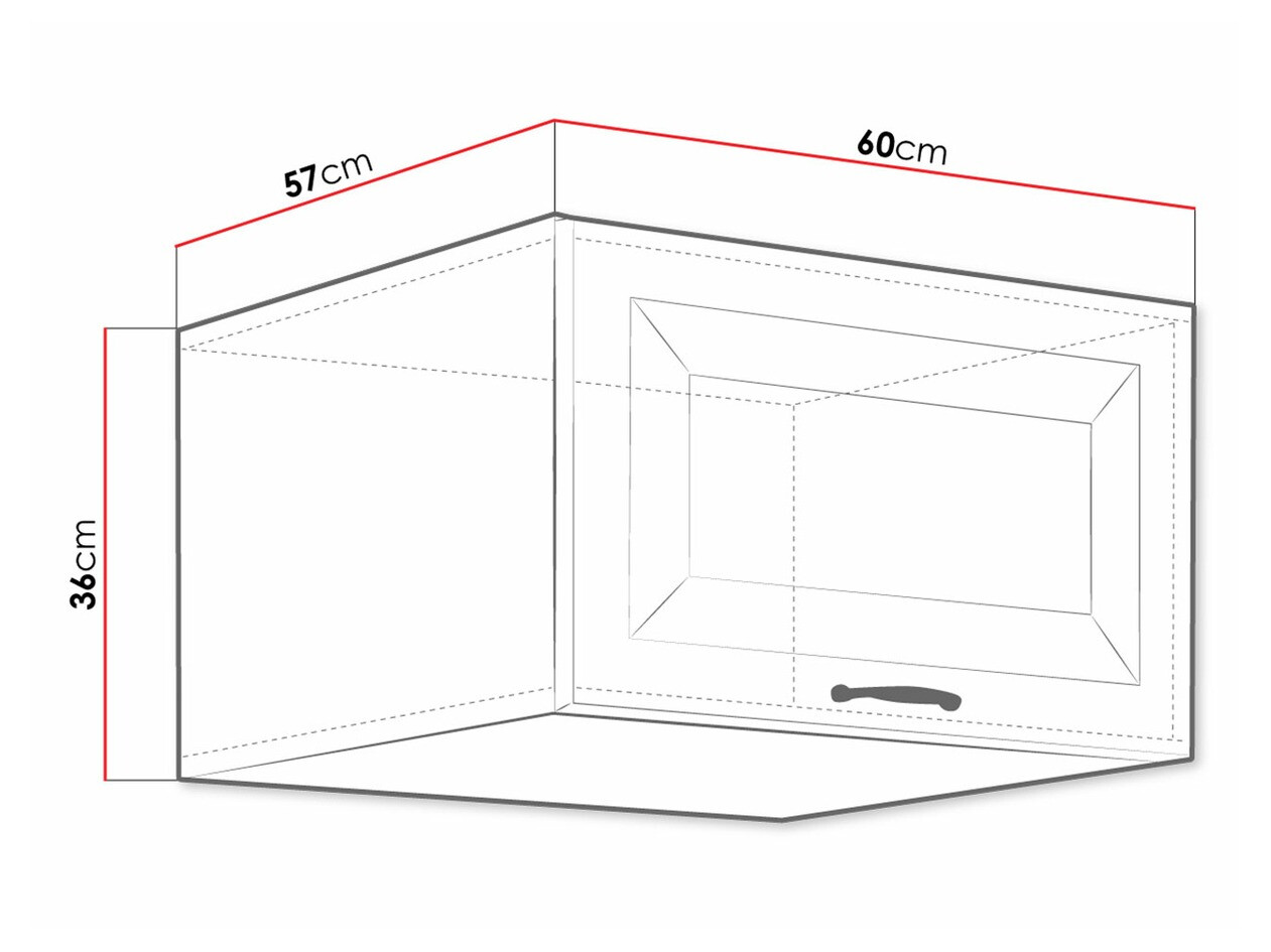 Modulaire wandkast Retro Grey 138