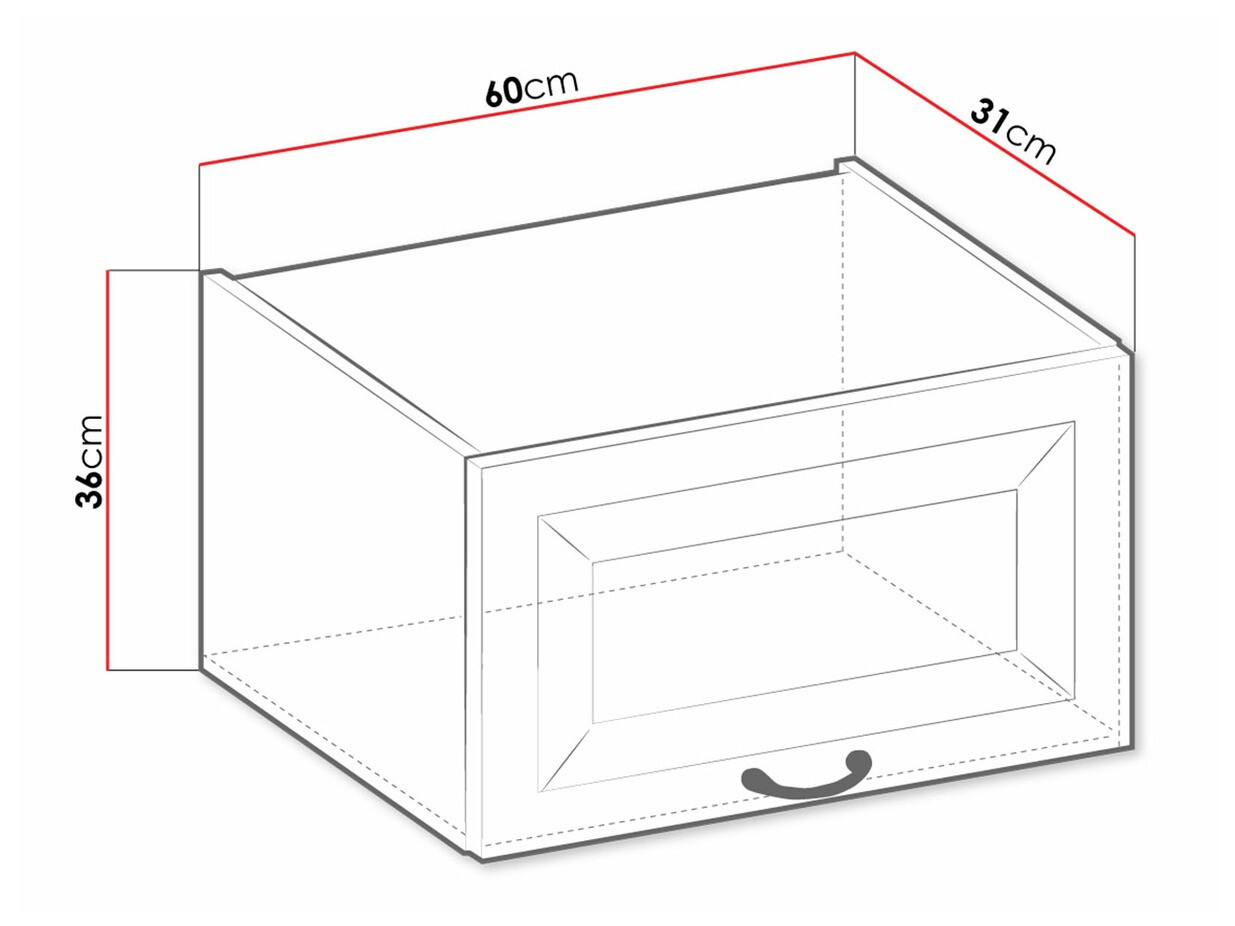 Modulaire wandkast Retro White 137