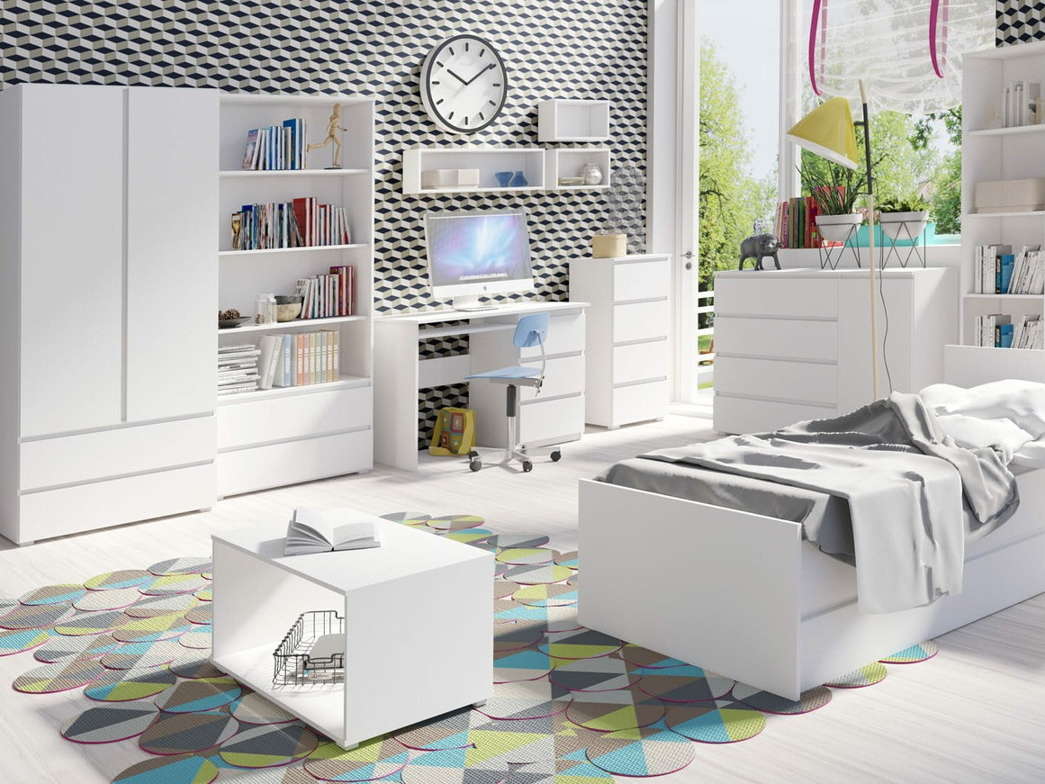 Kledingkast Cirdora 101 (Wit)