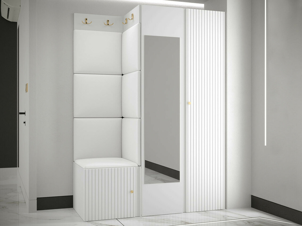 Kledingkast Hartford 397 (Wit)