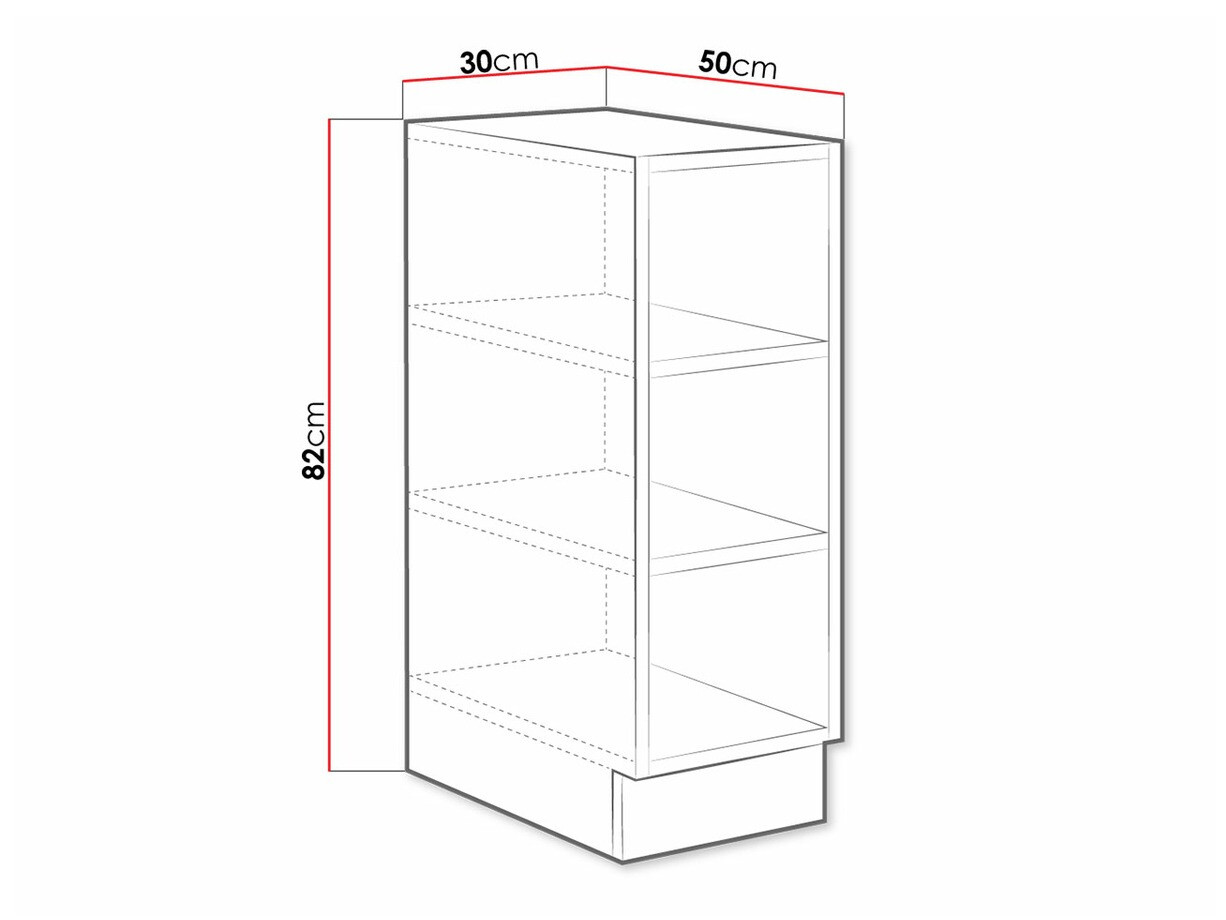 Boekenkast Retro Grey 113