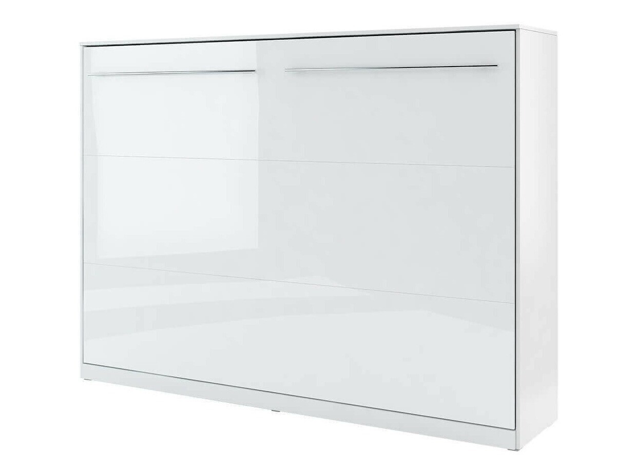 Muurbed Concept Pro Lenart IV (Wit + Glanzend wit)