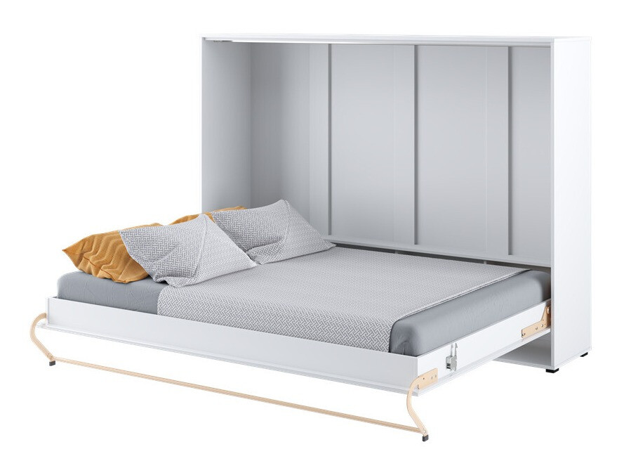 Muurbed Concept Pro Lenart IV (Wit + Glanzend wit)