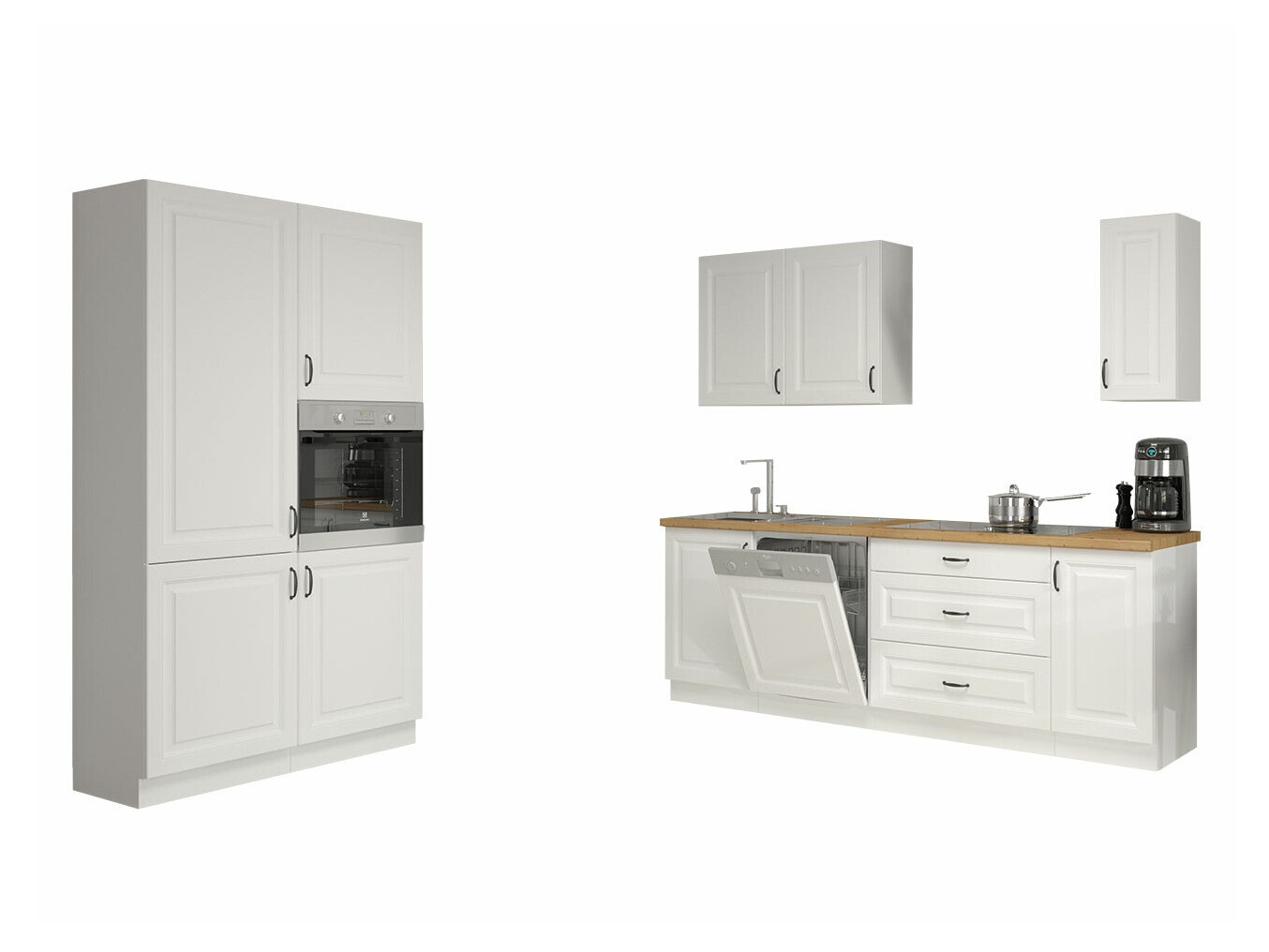 Modulaire keukenset Retro White 149