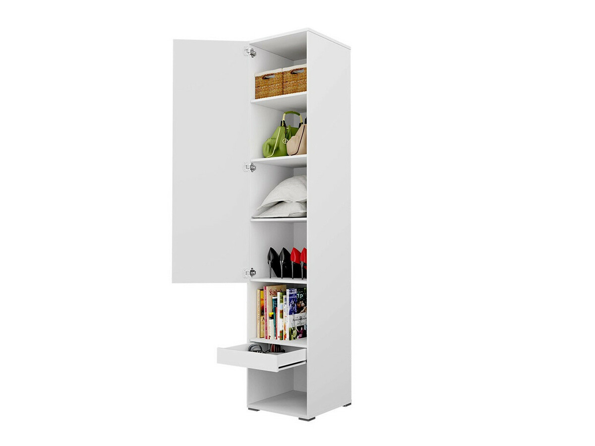 Boekenkast Concept Pro Lenart (Wit)