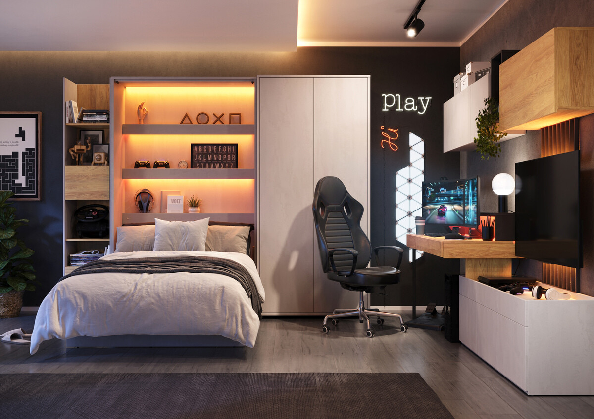 Muurbed Concept Pro Lenart I (90 x 200 cm)