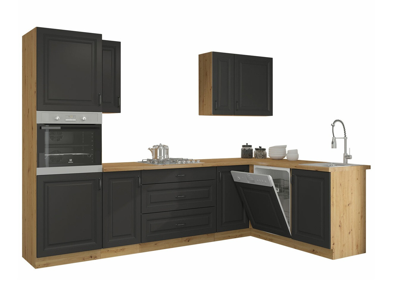 Modulaire keukenset Retro Grey 148