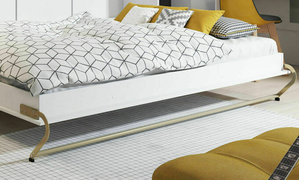 Muurbed Concept Pro Lenart IV (Wit)