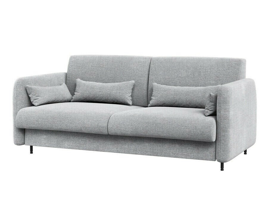 Muurbed Concept Pro Lenart VII (Glanzend wit + Grijs)