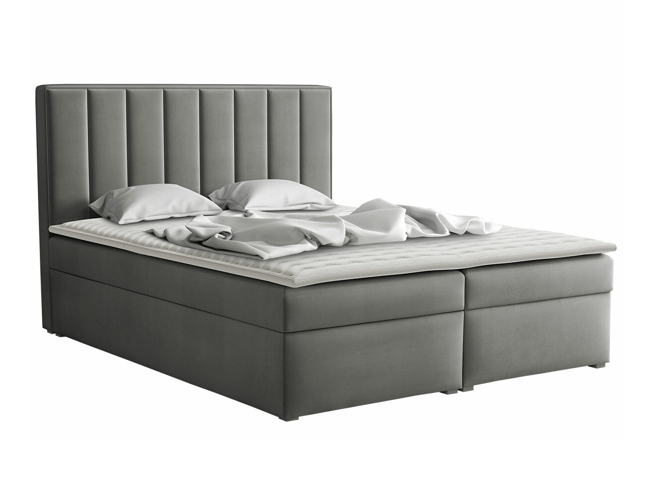 Boxspring Pomona 116 (Magic fluweel 2217)