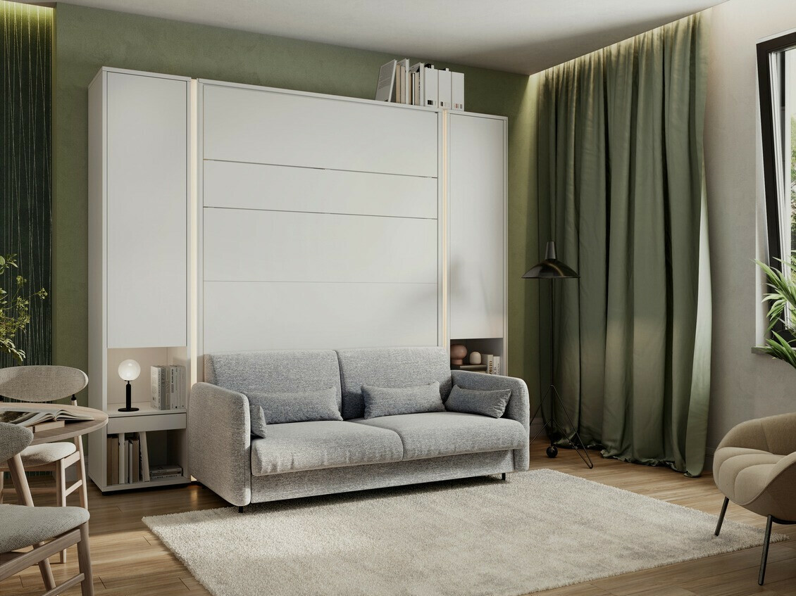 Meubelset Concept Pro Lenart Levfere 139 (Wit + Grijs)