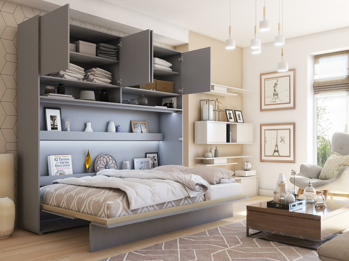 Dressoir Concept Pro Lenart V (Grijs)