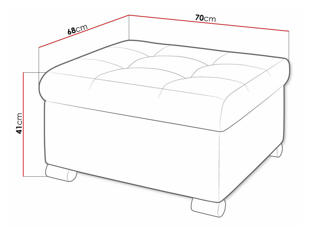 Poef Comfivo Gemma (Uttario Velvet 2955)