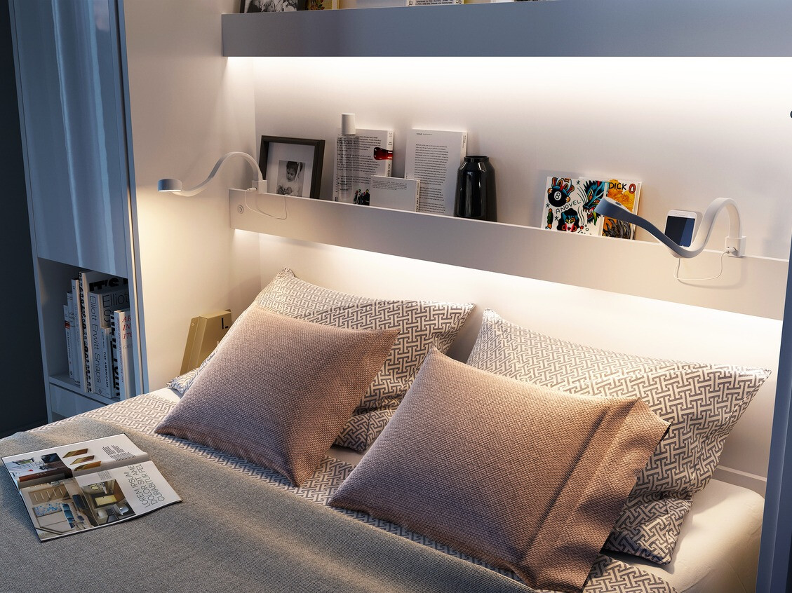 Muurbed Concept Pro Lenart Levfere 102 (Wit)