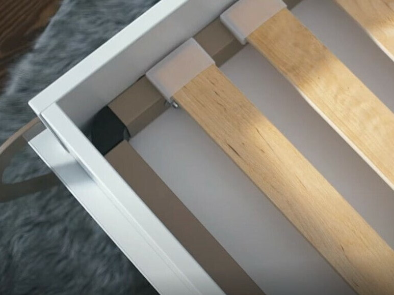 Meubelset Concept Pro Lenart Levfere 144 (Glanzend wit + Wit)