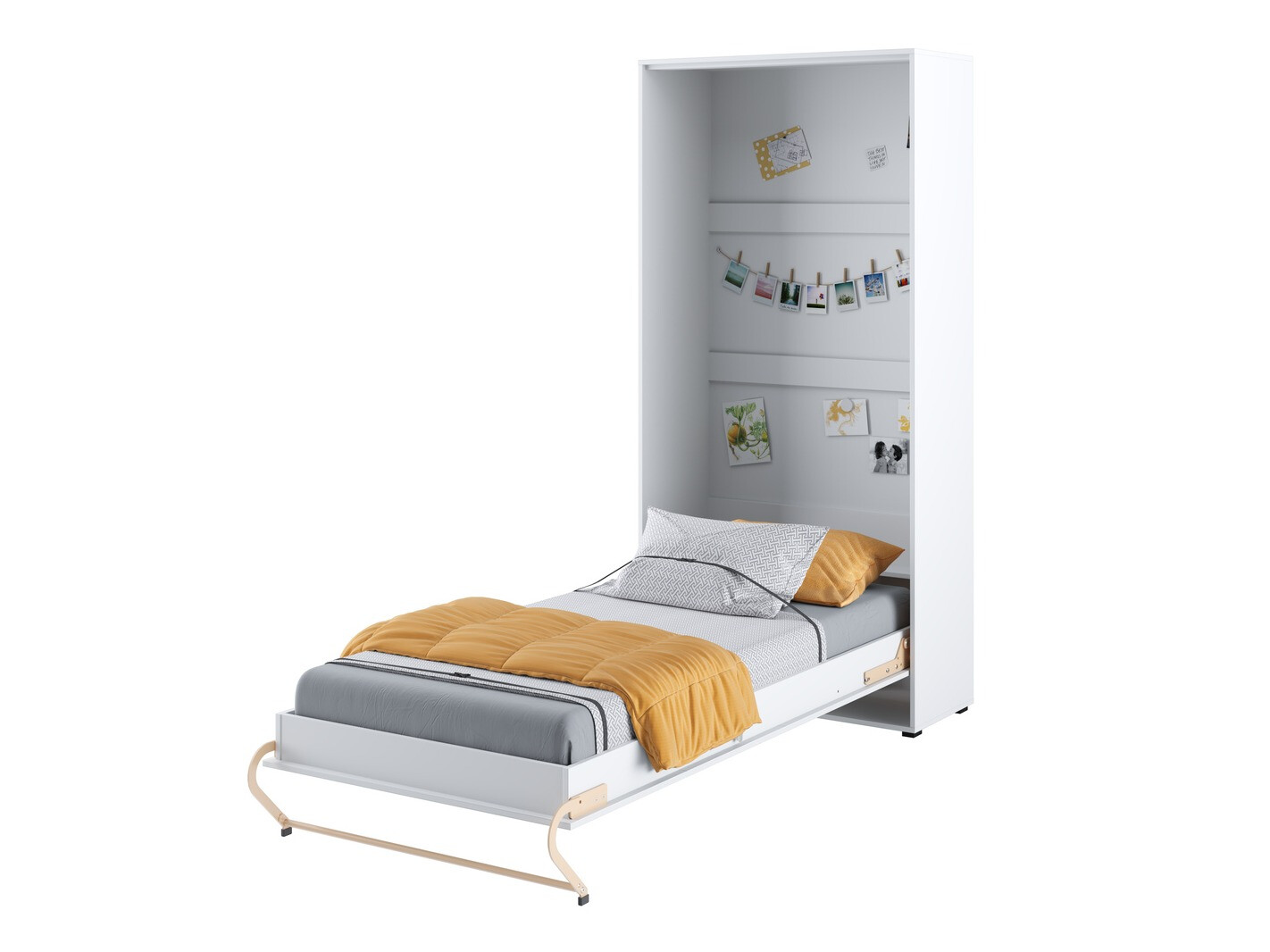 Meubelset Concept Pro Lenart XI (Glanzend wit + Wit)