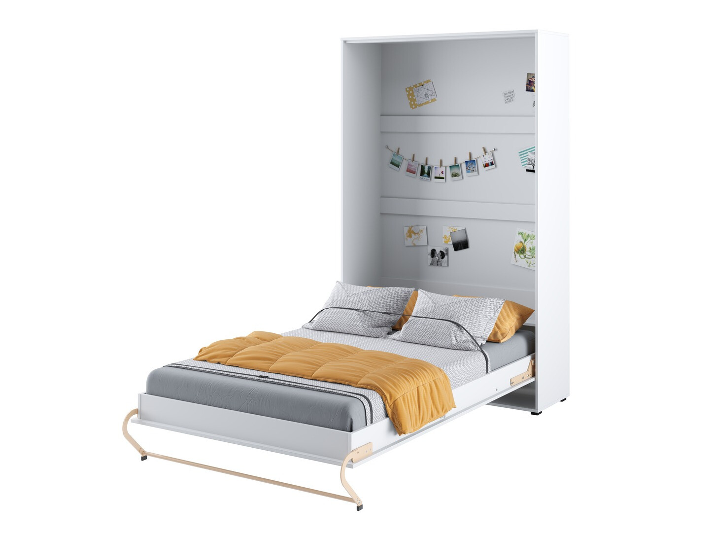 Meubelset Concept Pro Lenart XI (Glanzend wit + Wit)