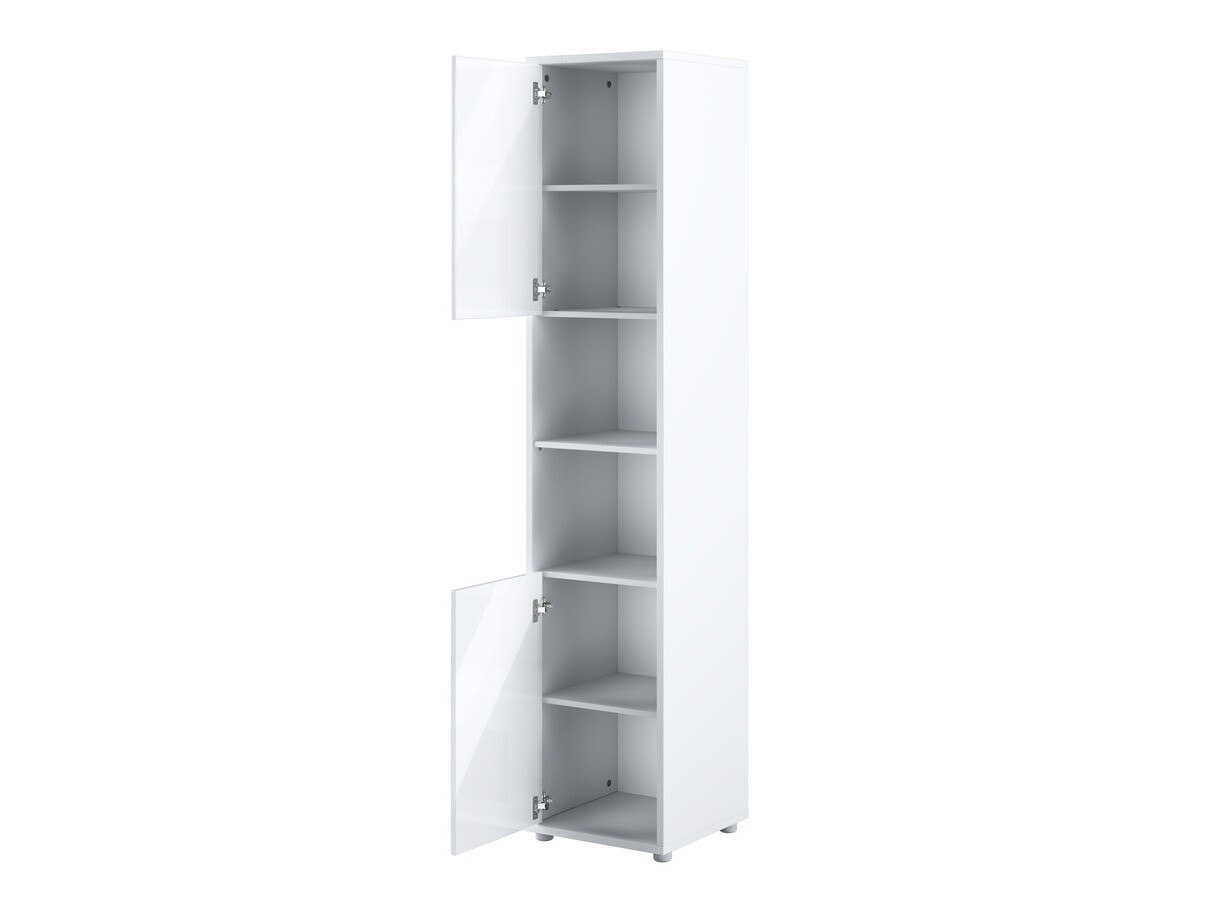 Meubelset Concept Pro Lenart XI (Glanzend wit + Wit)