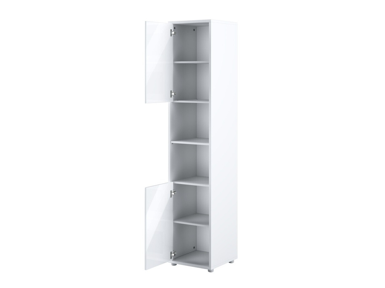 Meubelset Concept Pro Lenart XI (Glanzend wit + Wit)