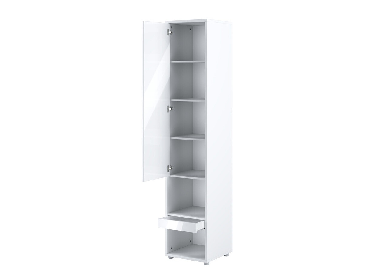 Meubelset Concept Pro Lenart XI (Glanzend wit + Wit)