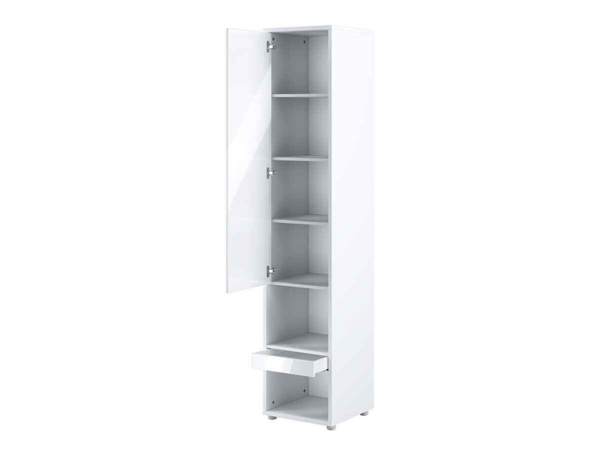 Meubelset Concept Pro Lenart XI (Glanzend wit + Wit)