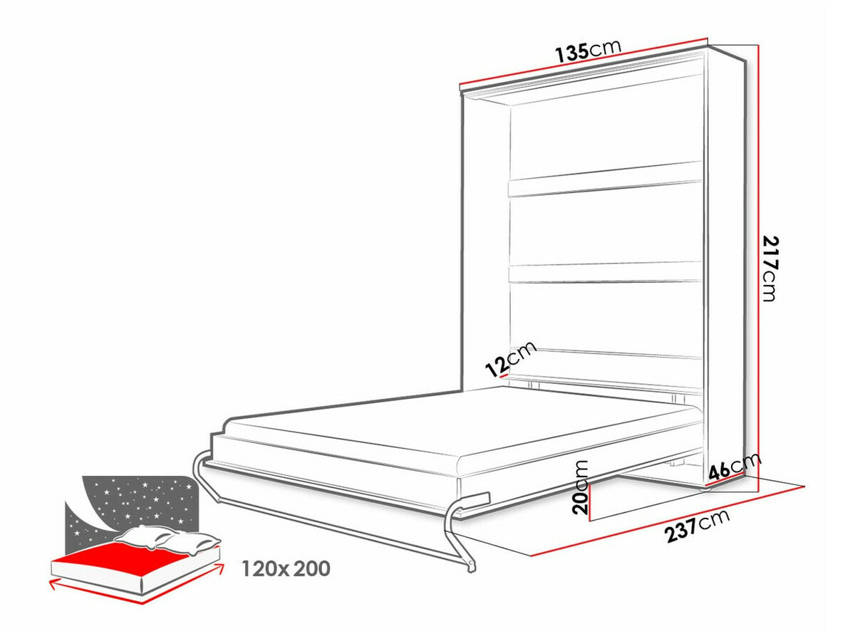 Meubelset Concept Pro Lenart XI (Wit)