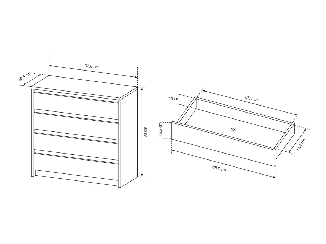 Ladekast Evarenoi 100