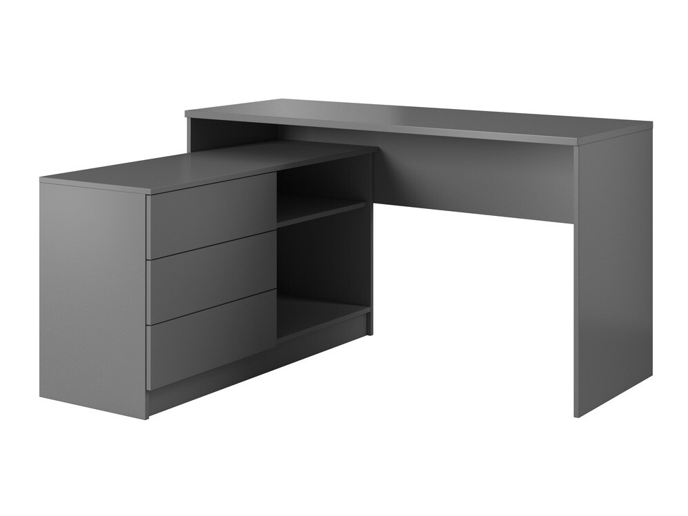 Hoekbureau Kingston 130 (Grafiet)