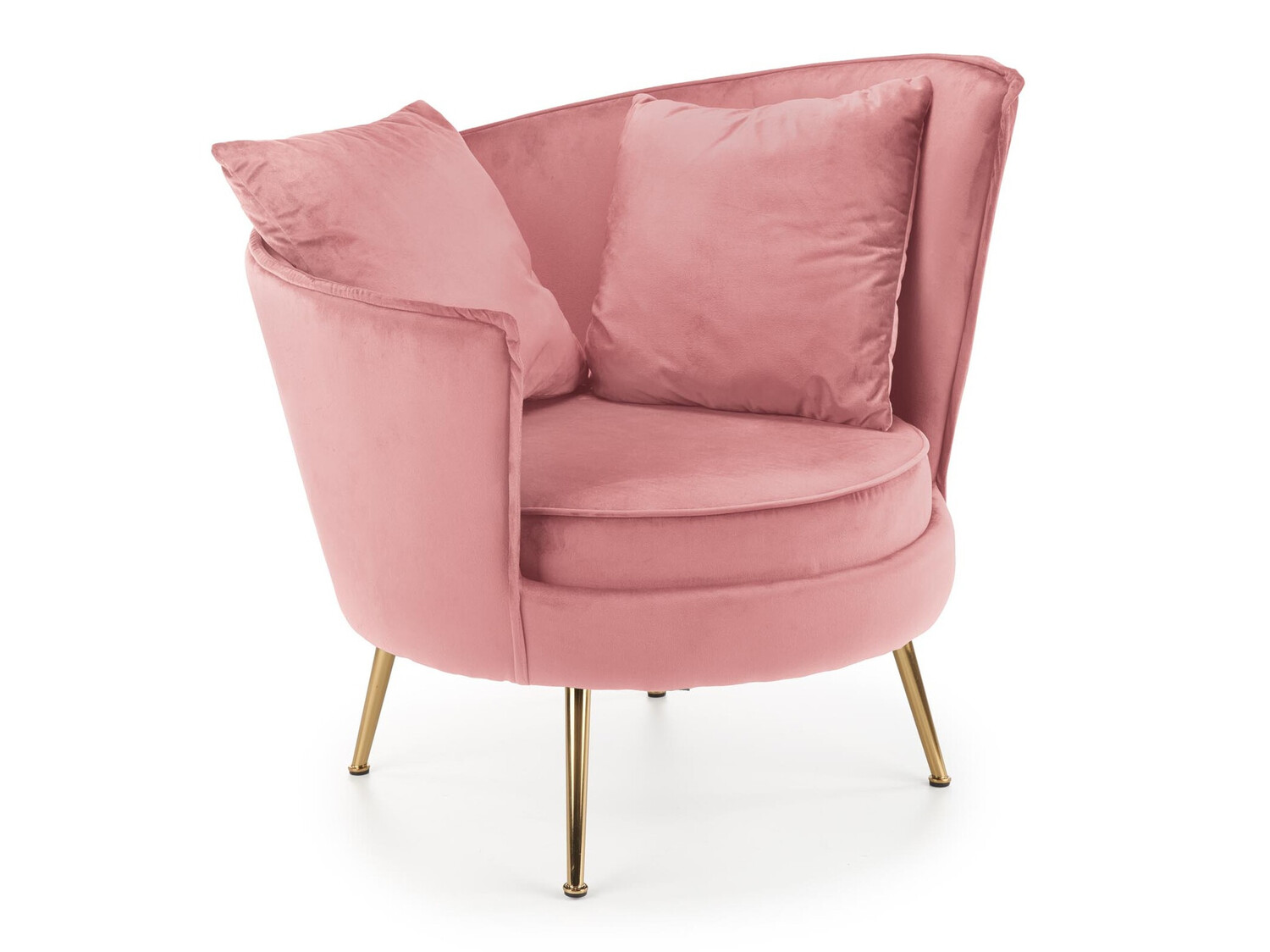 Fauteuil Houston 1437 (Roze + Gouden)