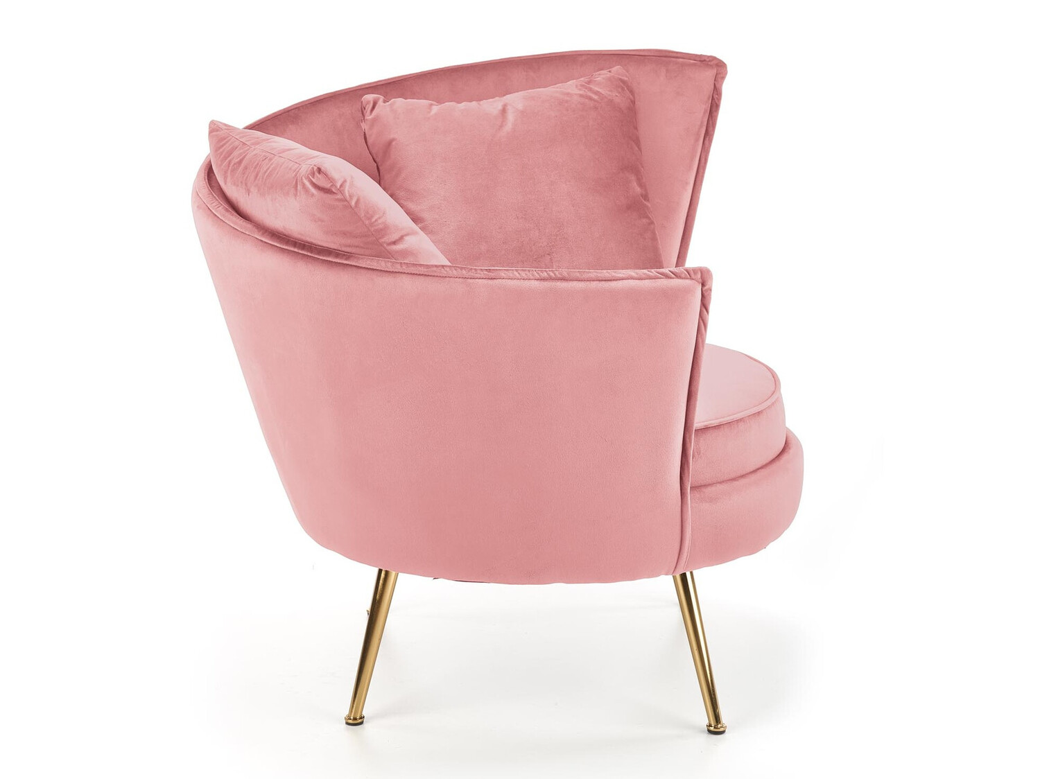 Fauteuil Houston 1437 (Roze + Gouden)