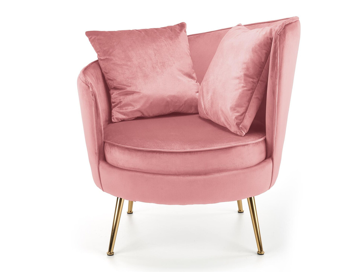 Fauteuil Houston 1437 (Roze + Gouden)
