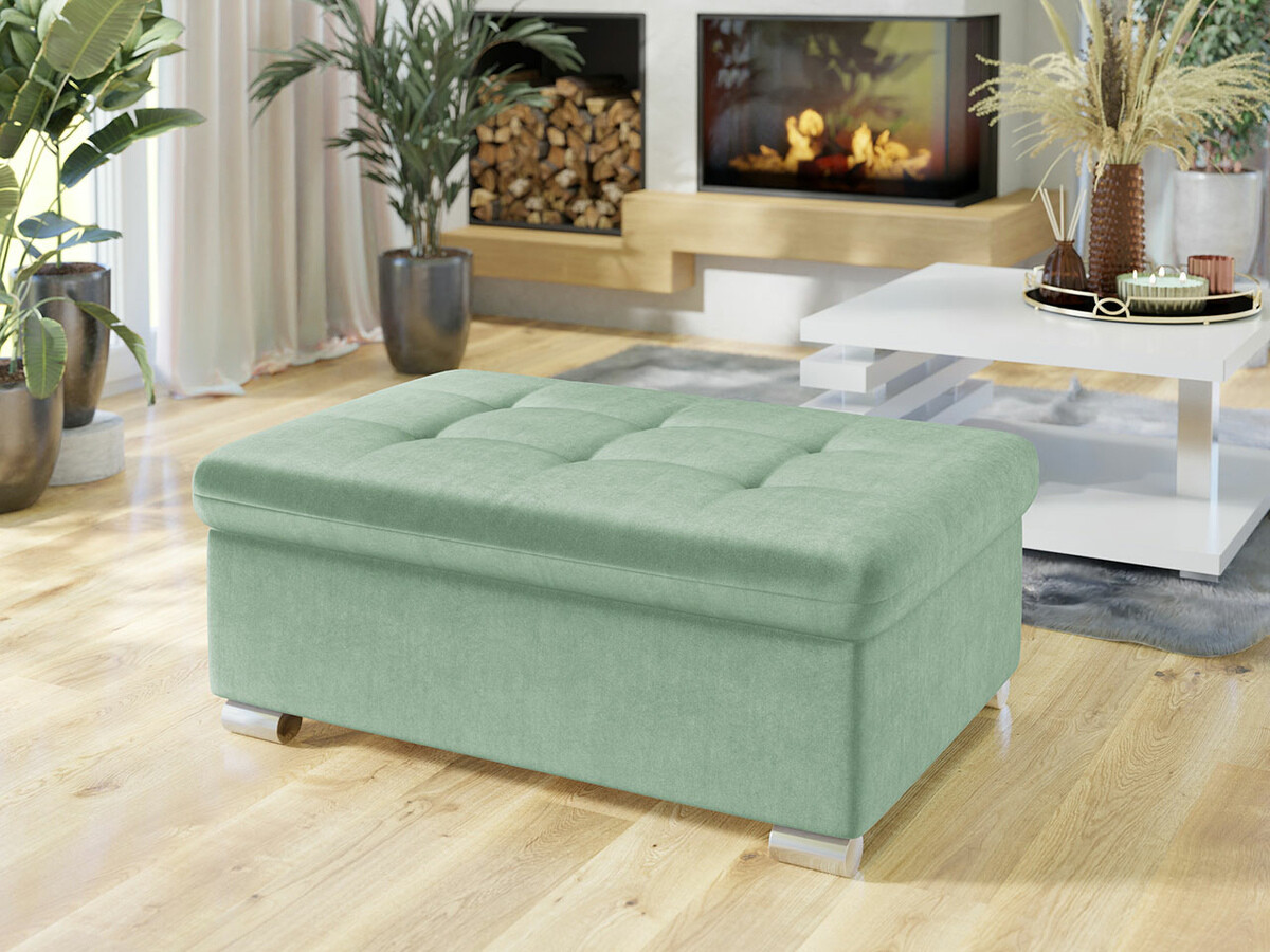 Gestoffeerde hocker Comfivo 118 (Magic Velvet 2227)