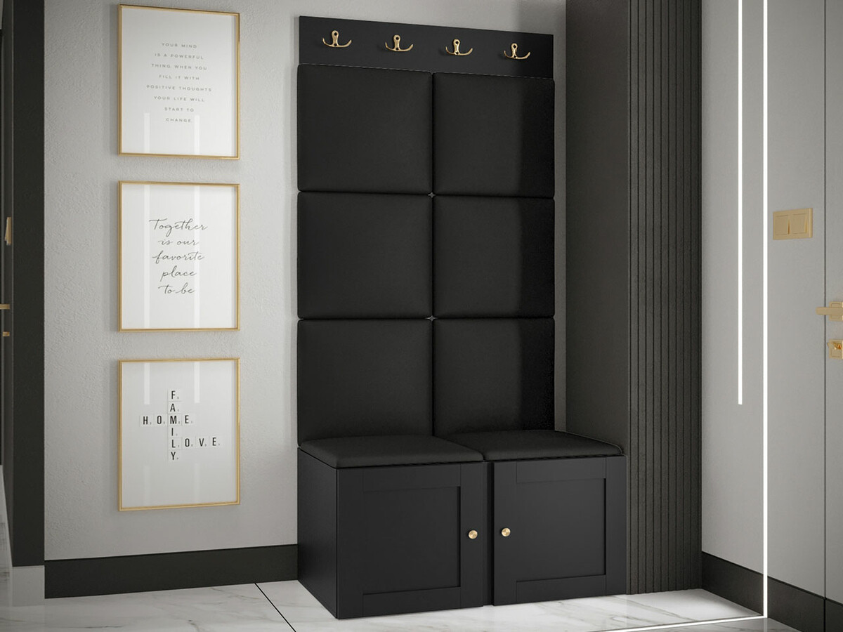 Gangmeubelset Hartford 375 (Zwart)