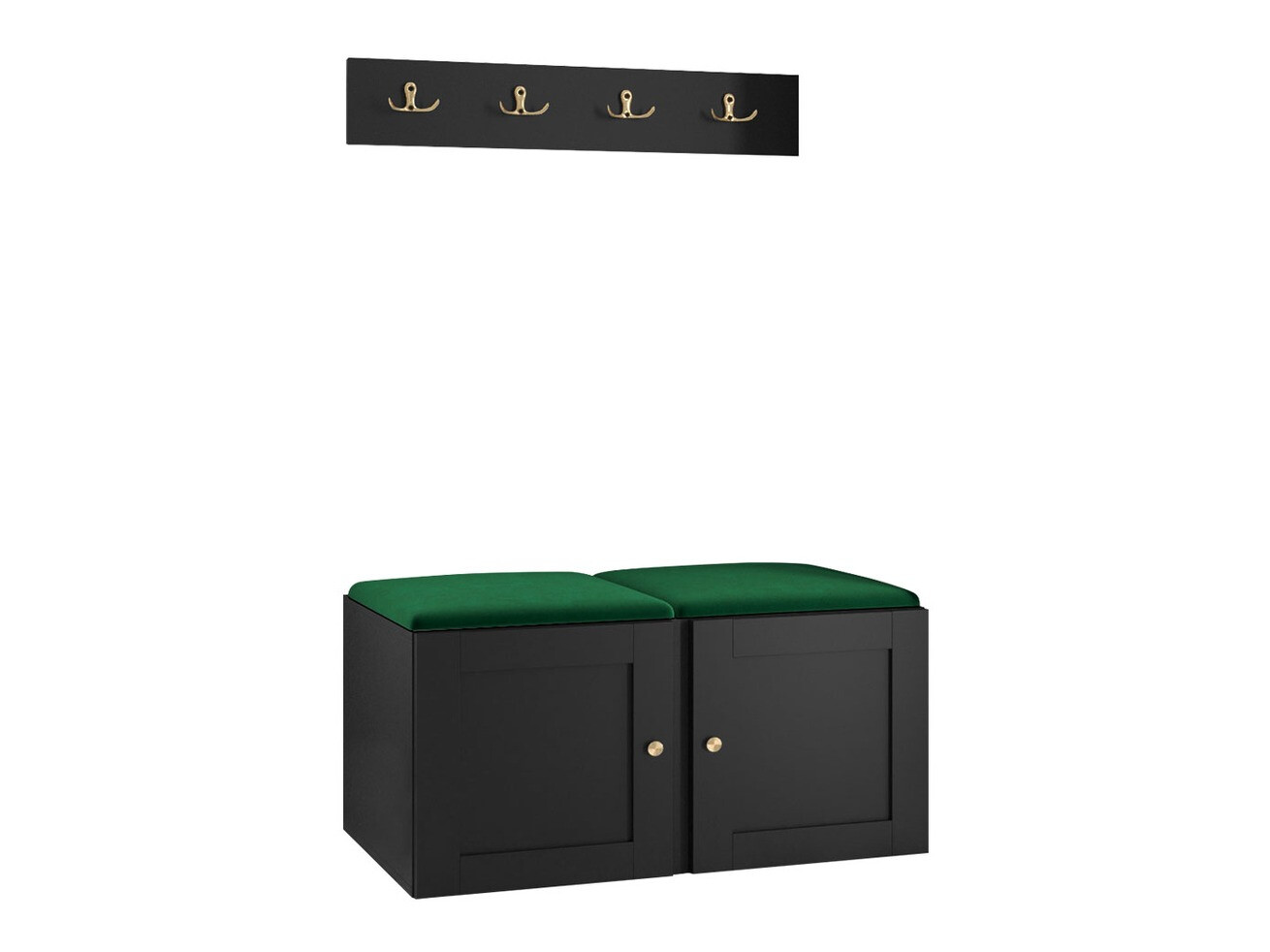 Gangmeubelset Hartford 376 (Zwart)