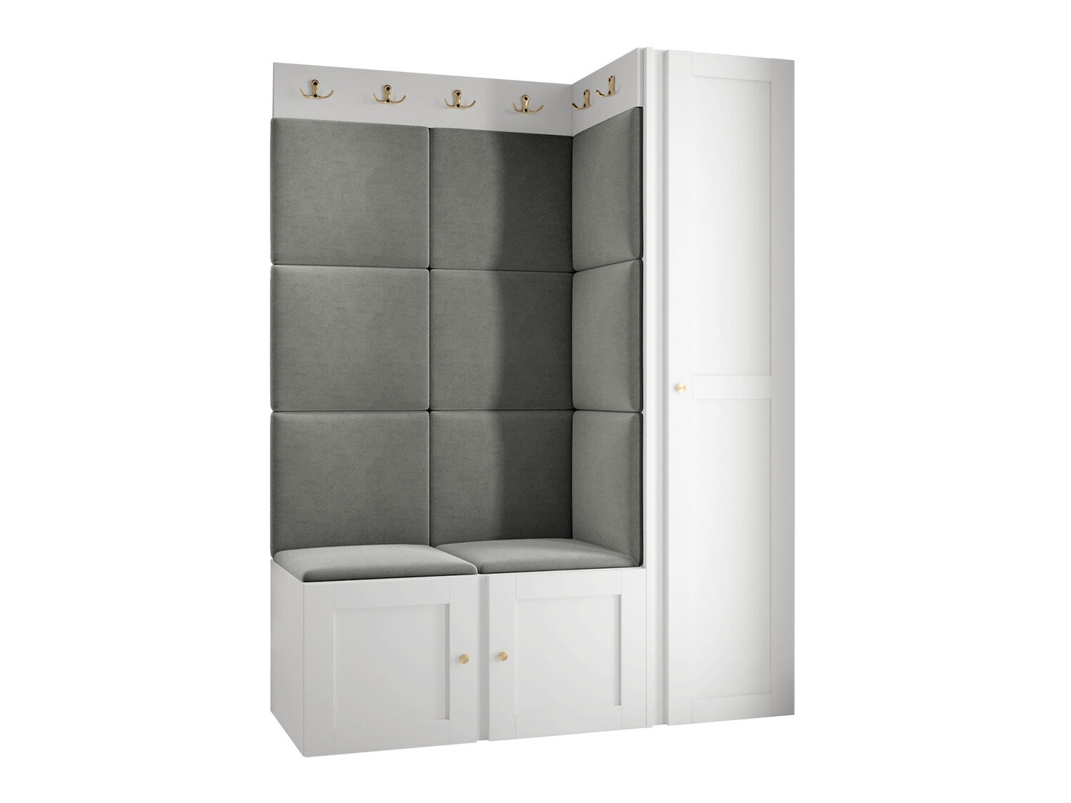 Gangmeubelset Hartford 377 (Wit)