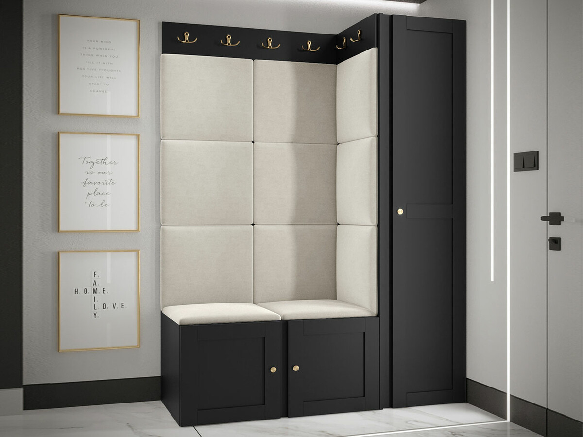 Gangmeubelset Hartford 377 (Zwart)