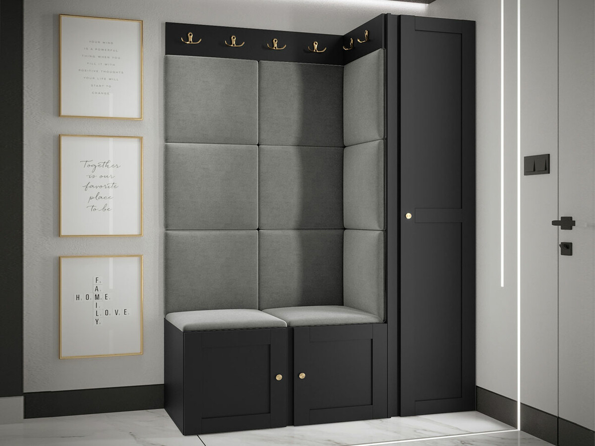 Gangmeubelset Hartford 377 (Zwart)