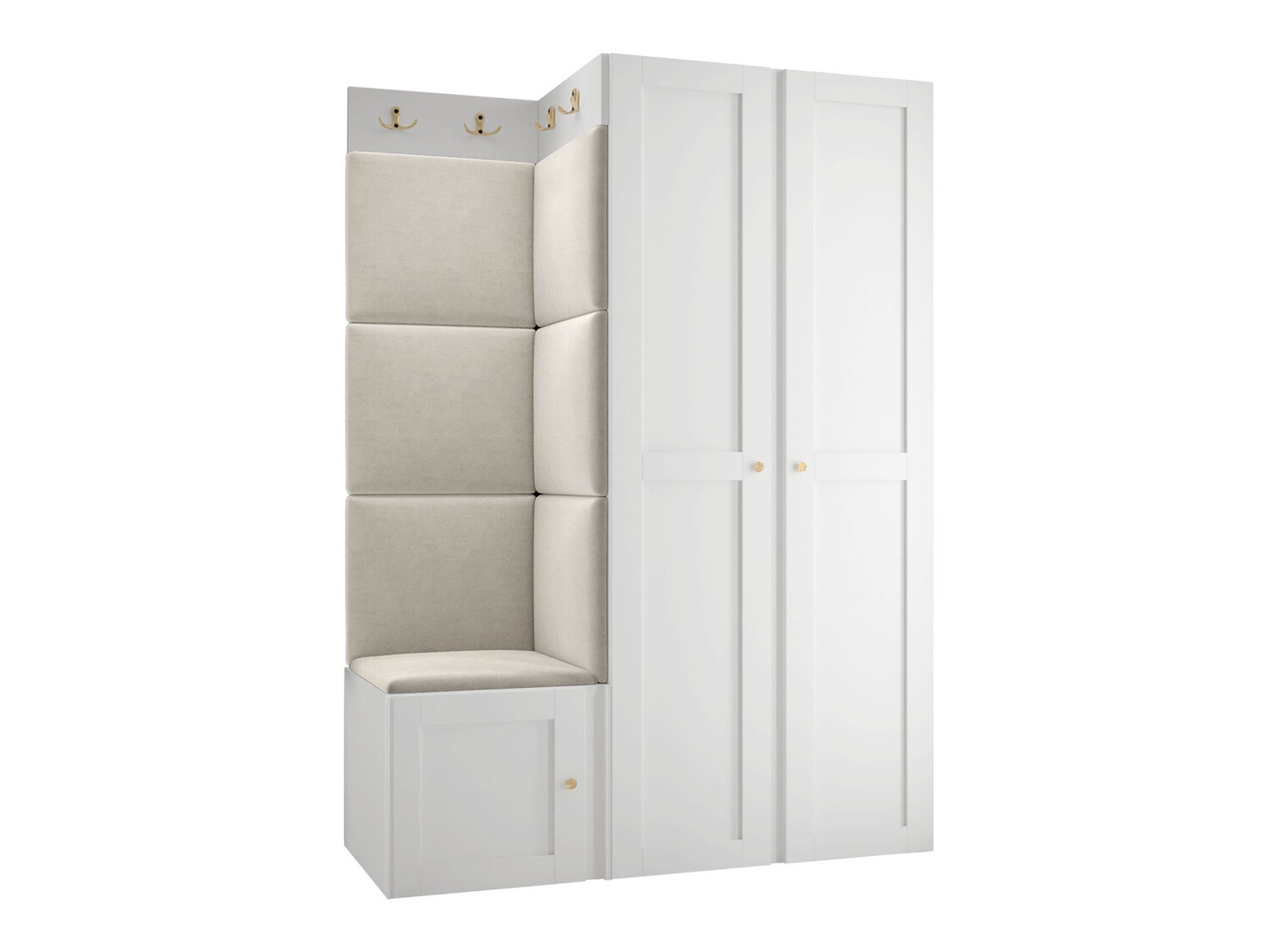 Gangmeubelset Hartford 379 (Wit)