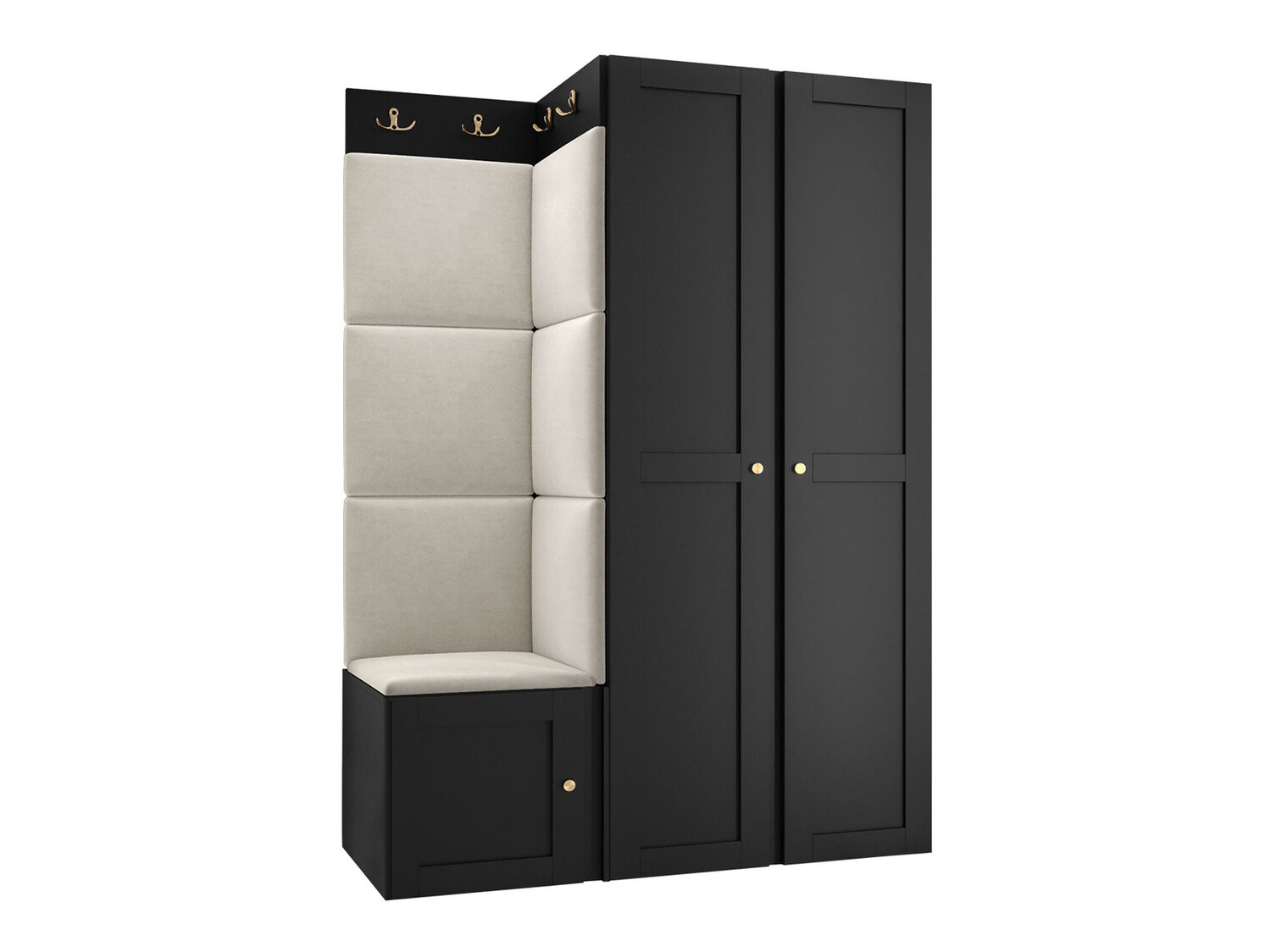 Gangmeubelset Hartford 379 (Zwart)