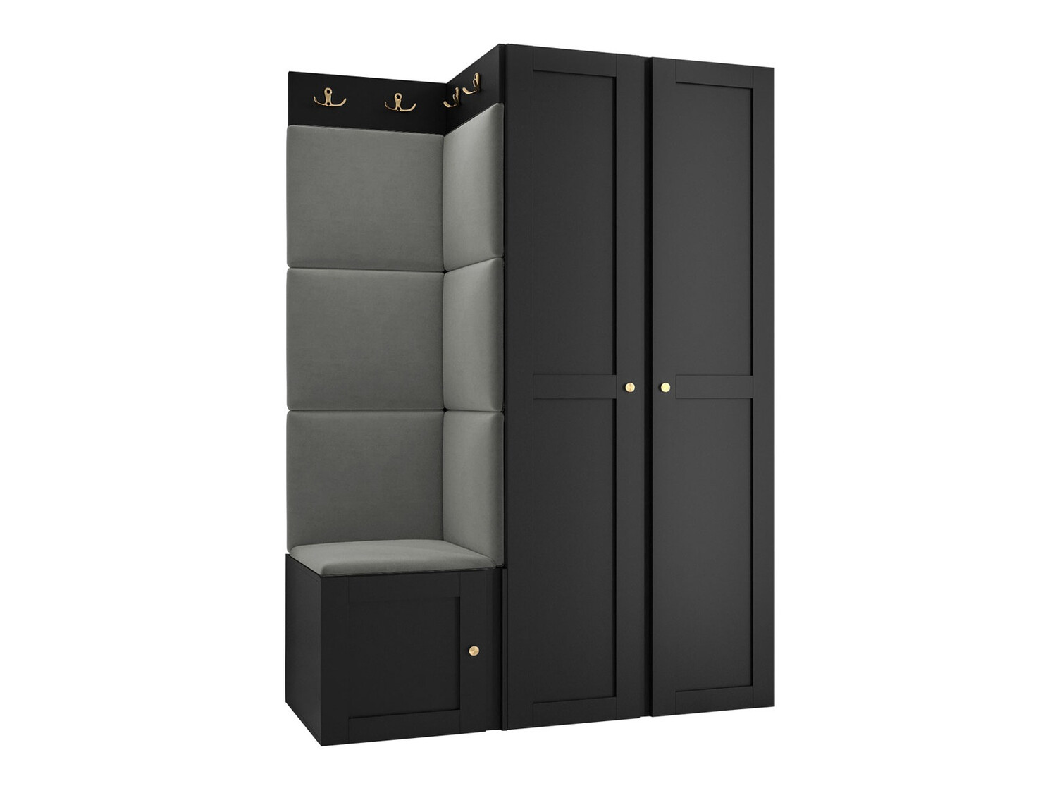 Gangmeubelset Hartford 379 (Zwart)