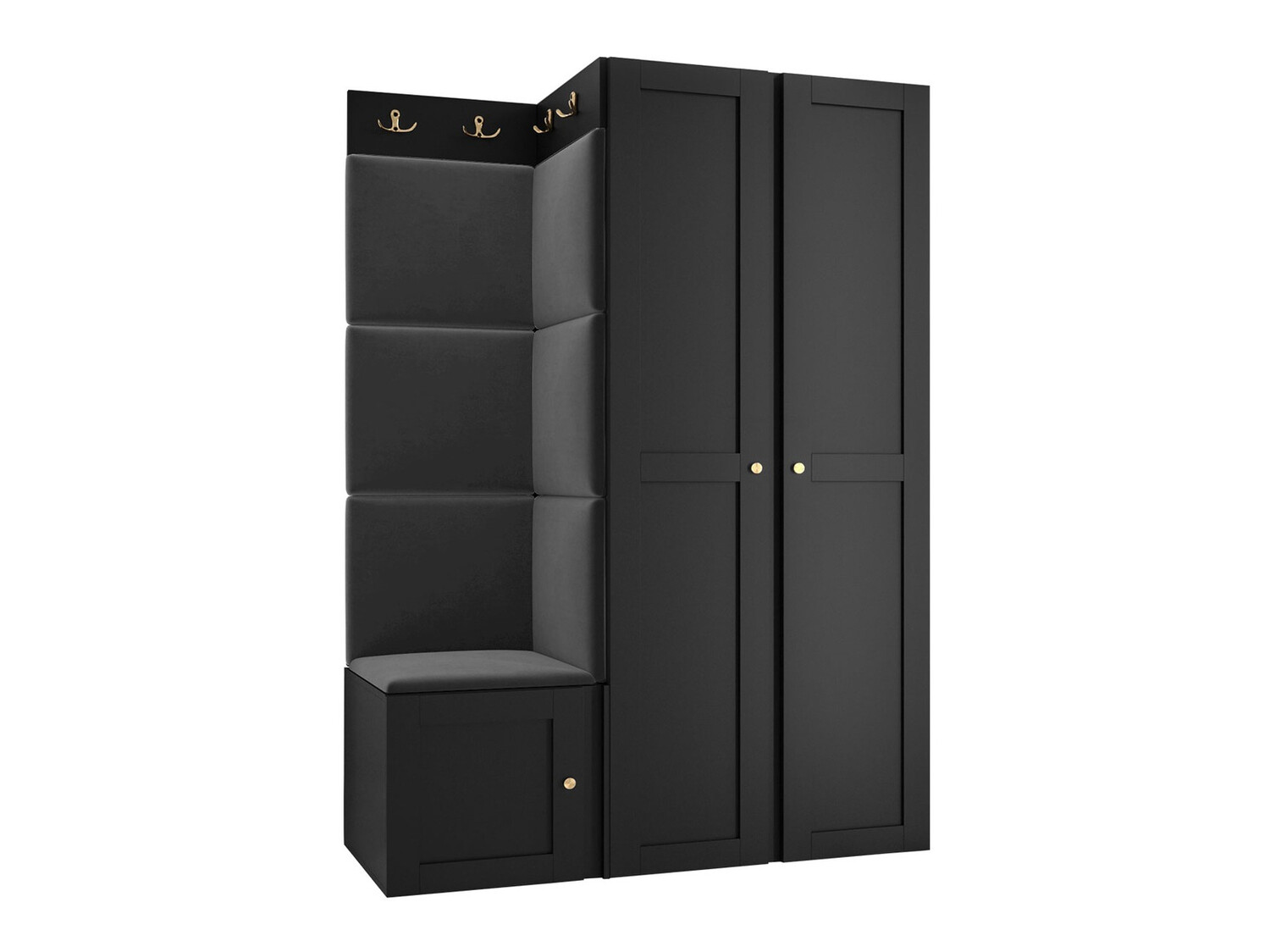 Gangmeubelset Hartford 379 (Zwart)