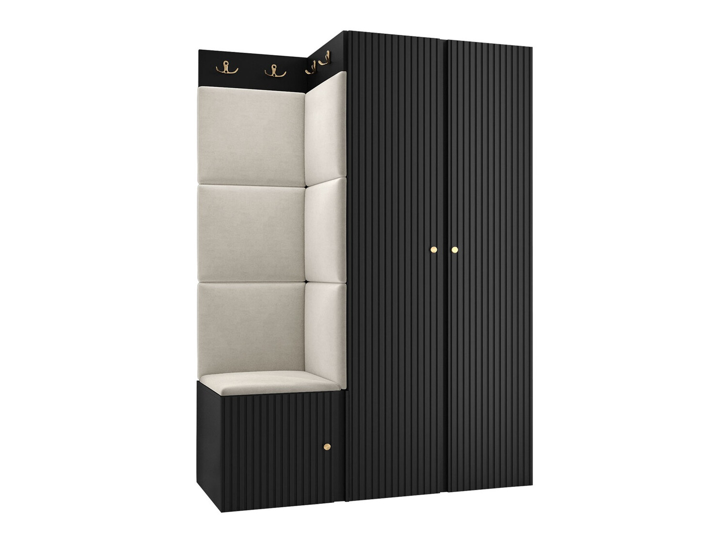 Gangmeubelset Hartford 387 (Zwart)