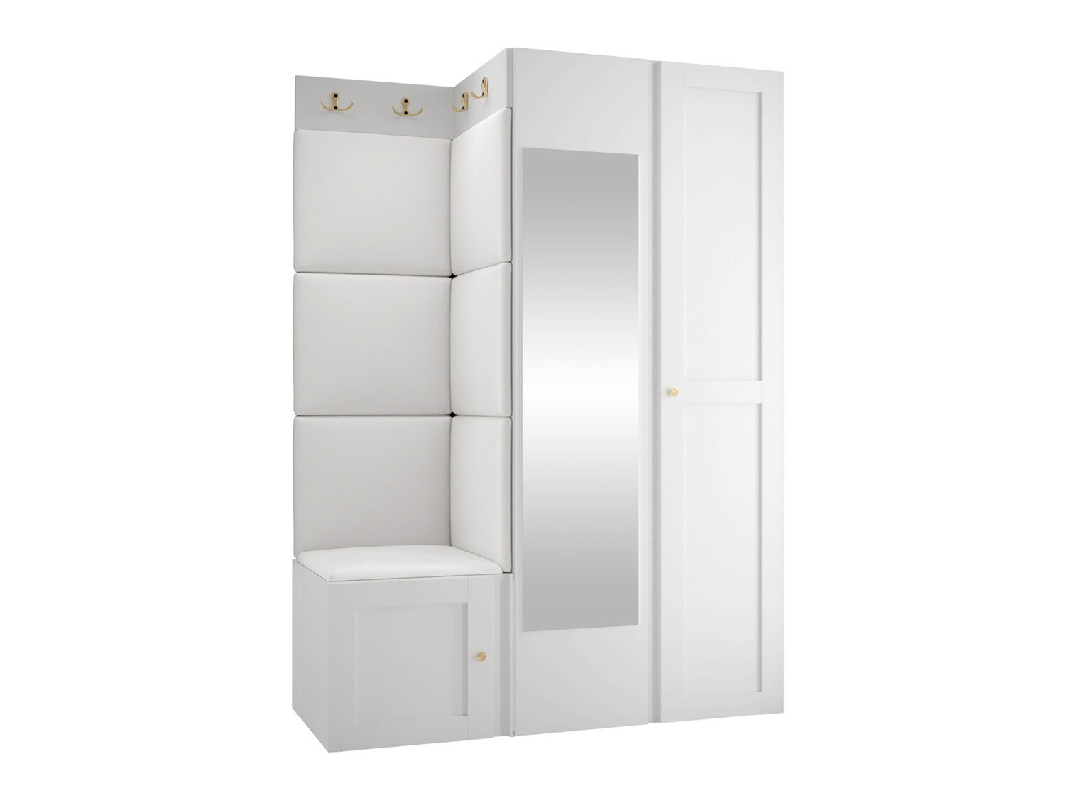 Gangmeubelset Hartford 380 (Wit)