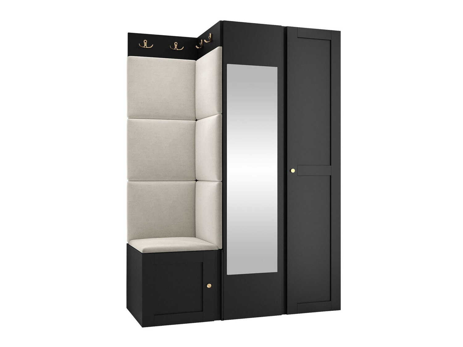 Gangmeubelset Hartford 380 (Zwart)