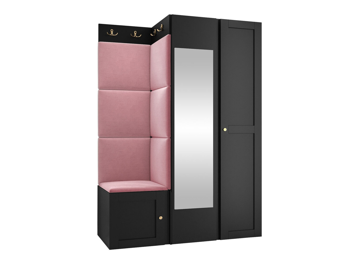 Gangmeubelset Hartford 380 (Zwart)