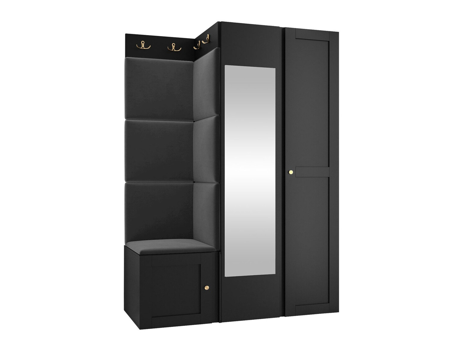 Gangmeubelset Hartford 380 (Zwart)