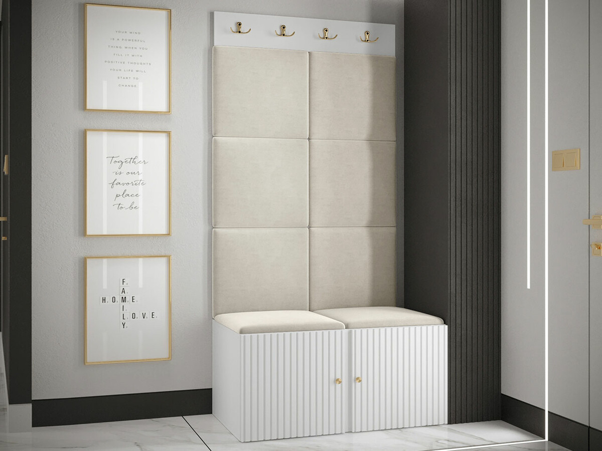 Gangmeubelset Hartford 383 (Wit)