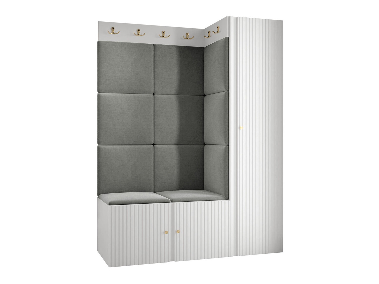 Gangmeubelset Hartford 385 (Wit)