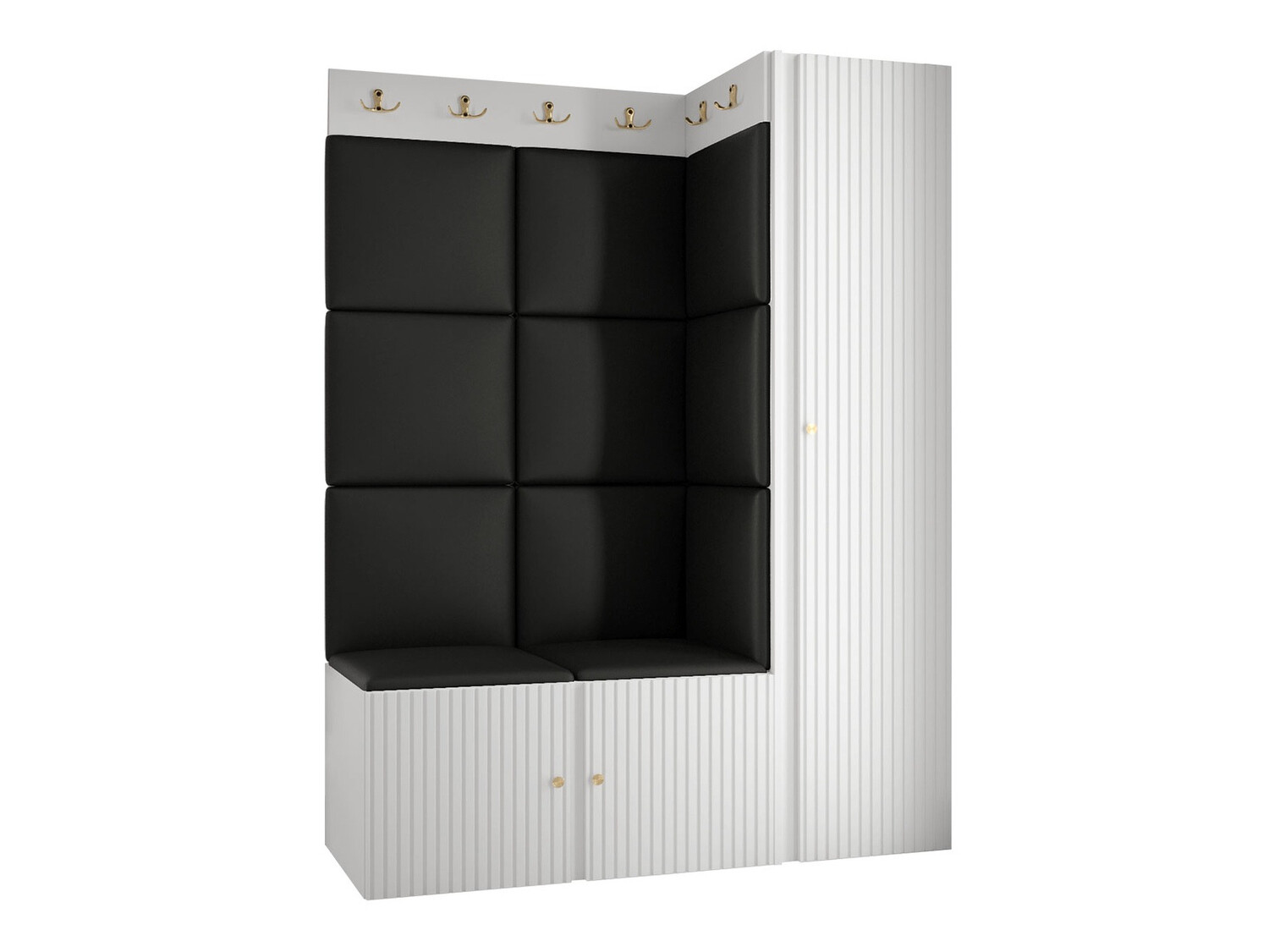 Gangmeubelset Hartford 385 (Wit)