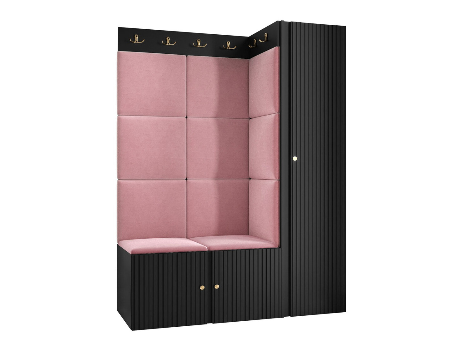 Gangmeubelset Hartford 385 (Zwart)